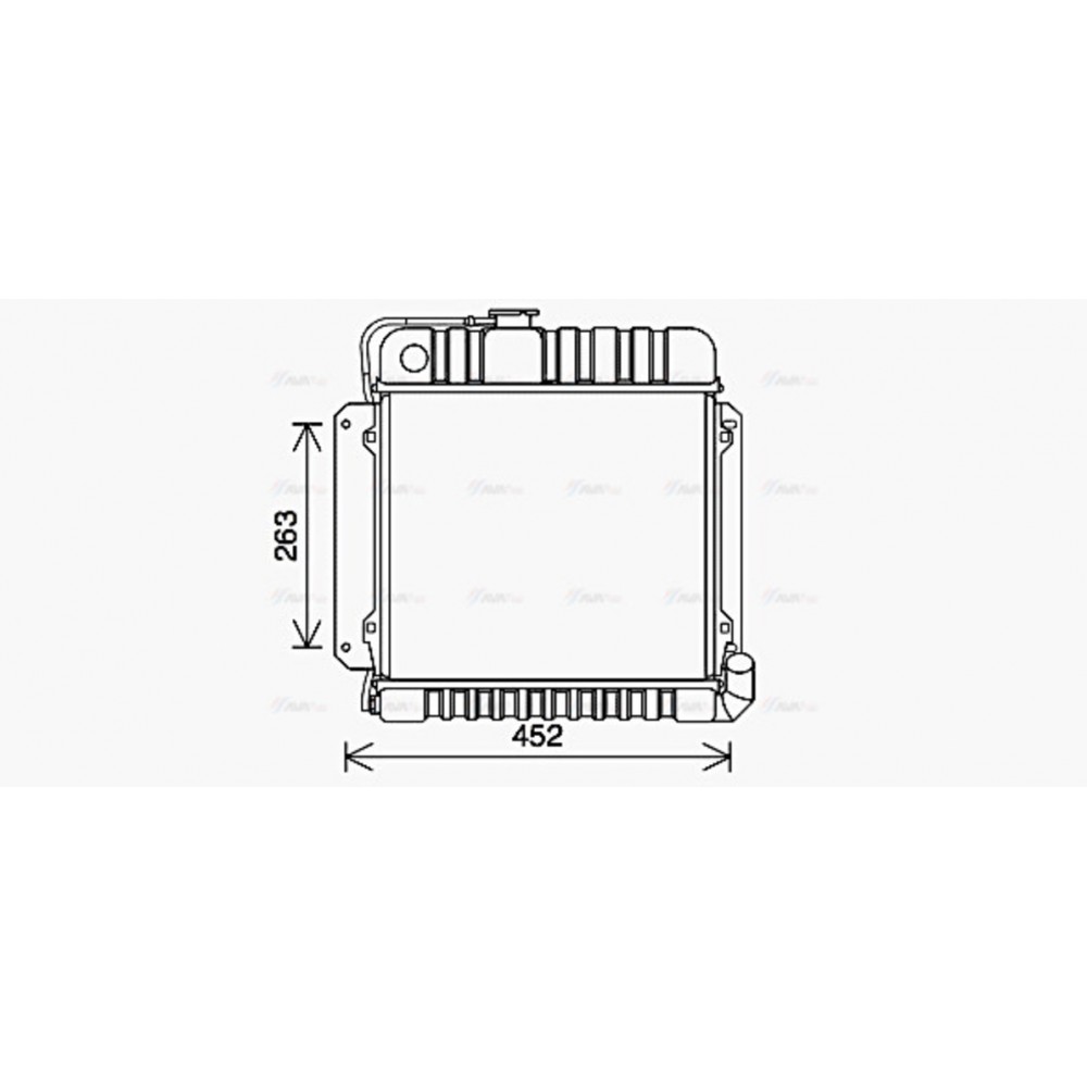 Image for AVA Cooling - Radiator