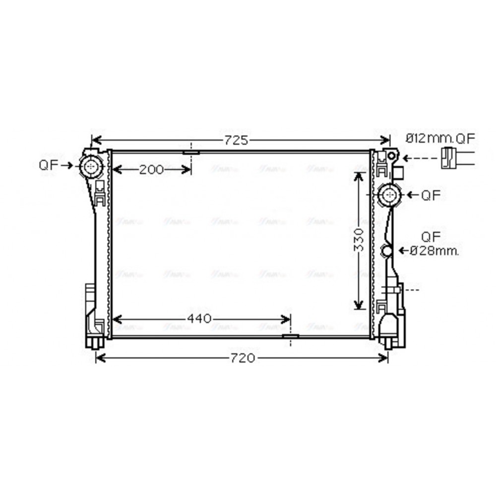 Image for AVA Cooling - Radiator