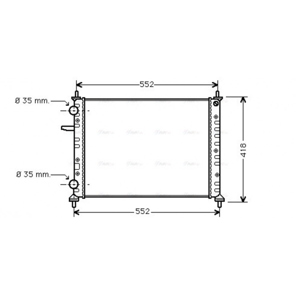 Image for AVA Cooling - Radiator