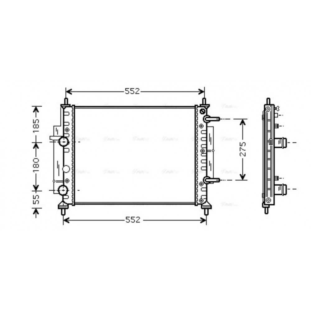 Image for AVA Cooling - Radiator