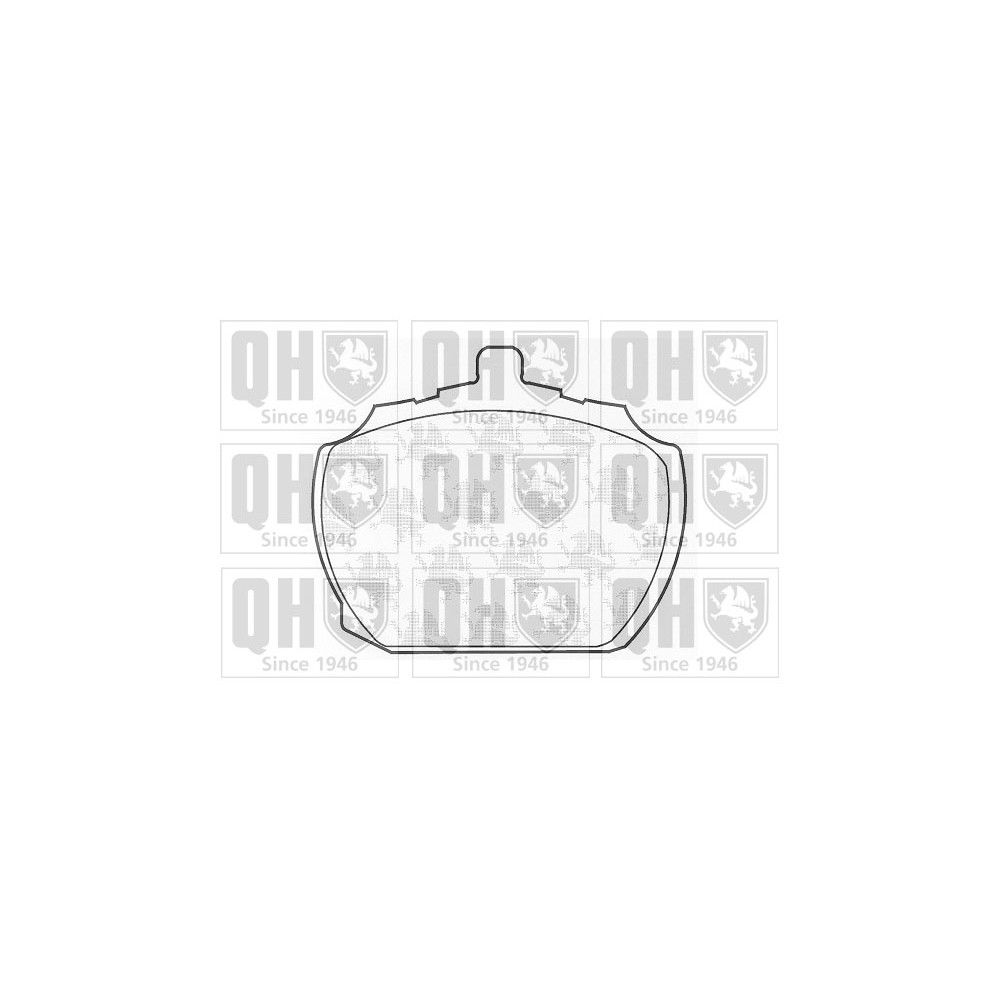 Image for QH BP170 Brake Pad Set