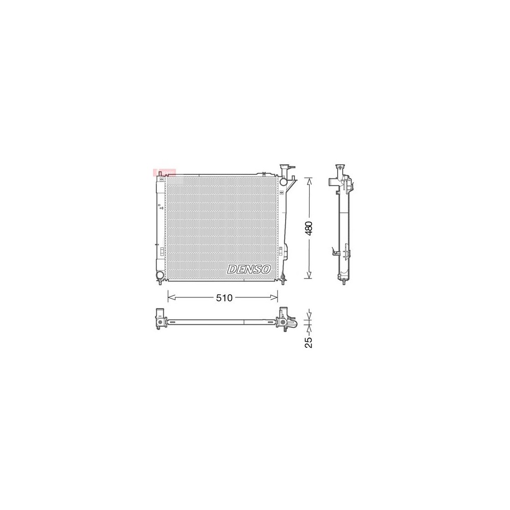 Image for Denso Radiator DRM41015