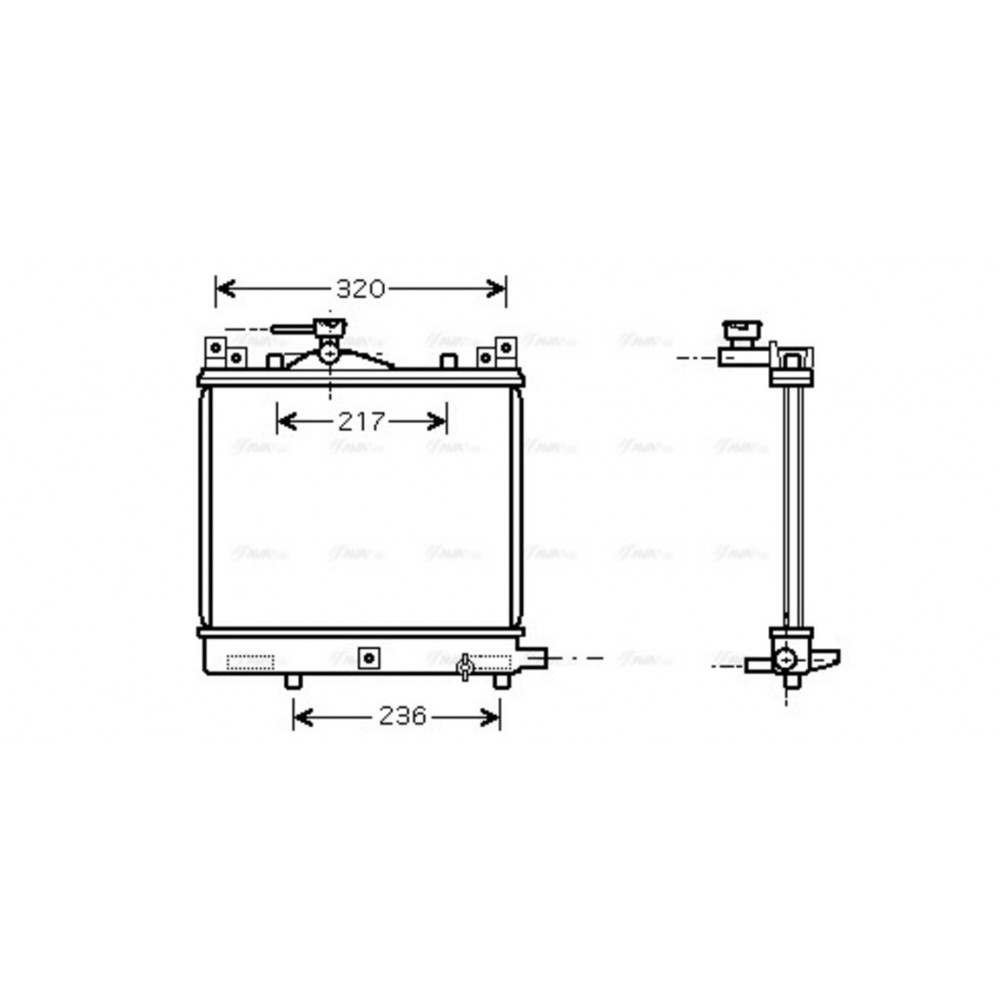 Image for AVA Cooling - Radiator