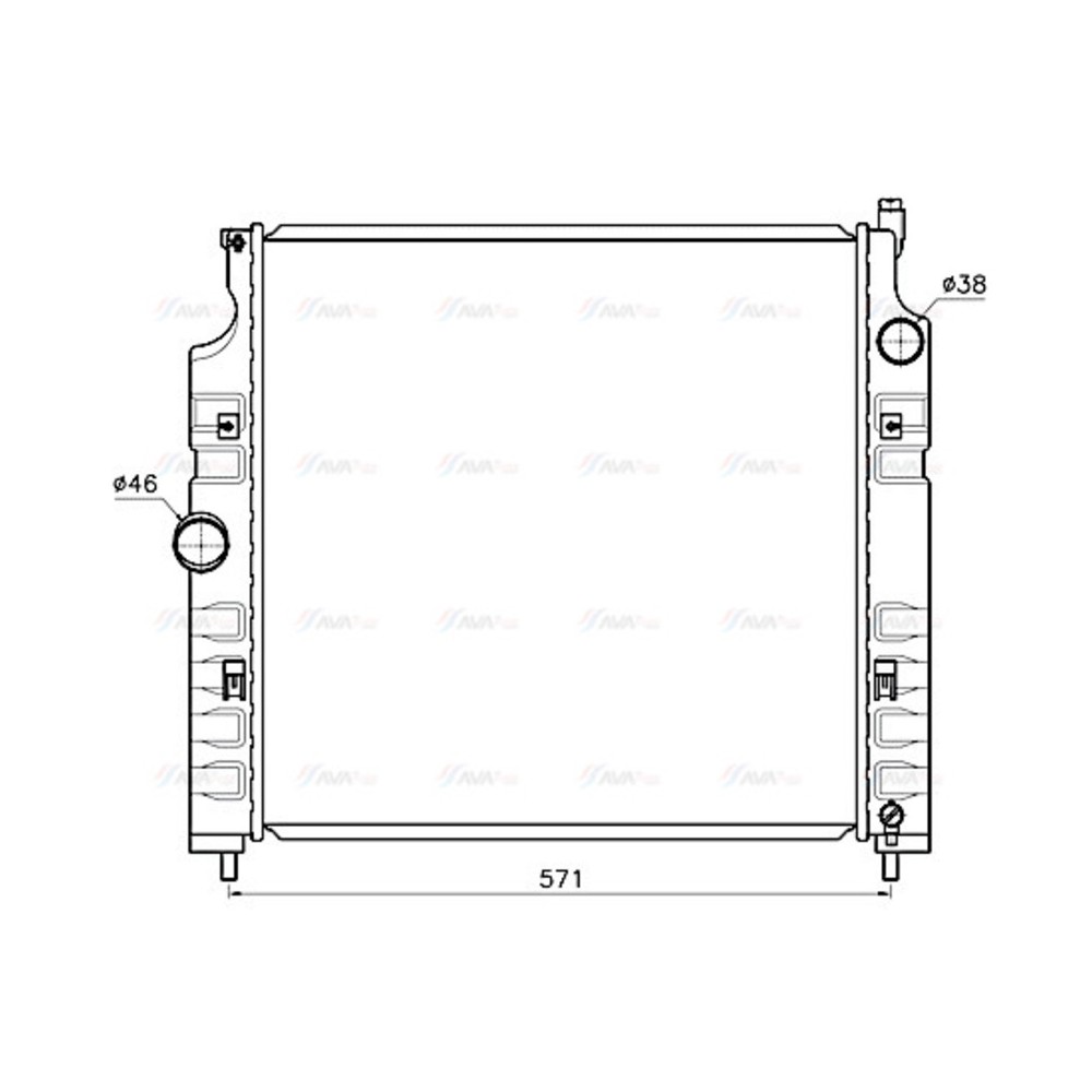 Image for AVA Cooling - Radiator