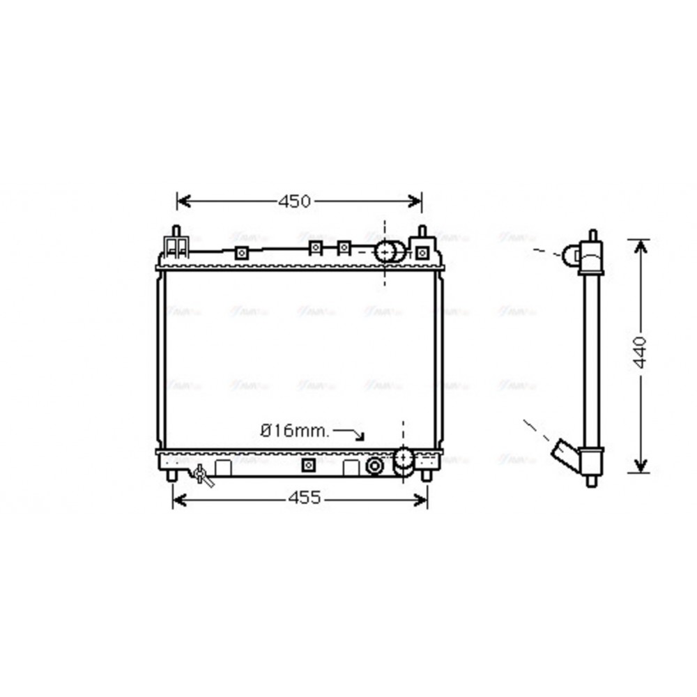 Image for AVA Cooling - Radiator