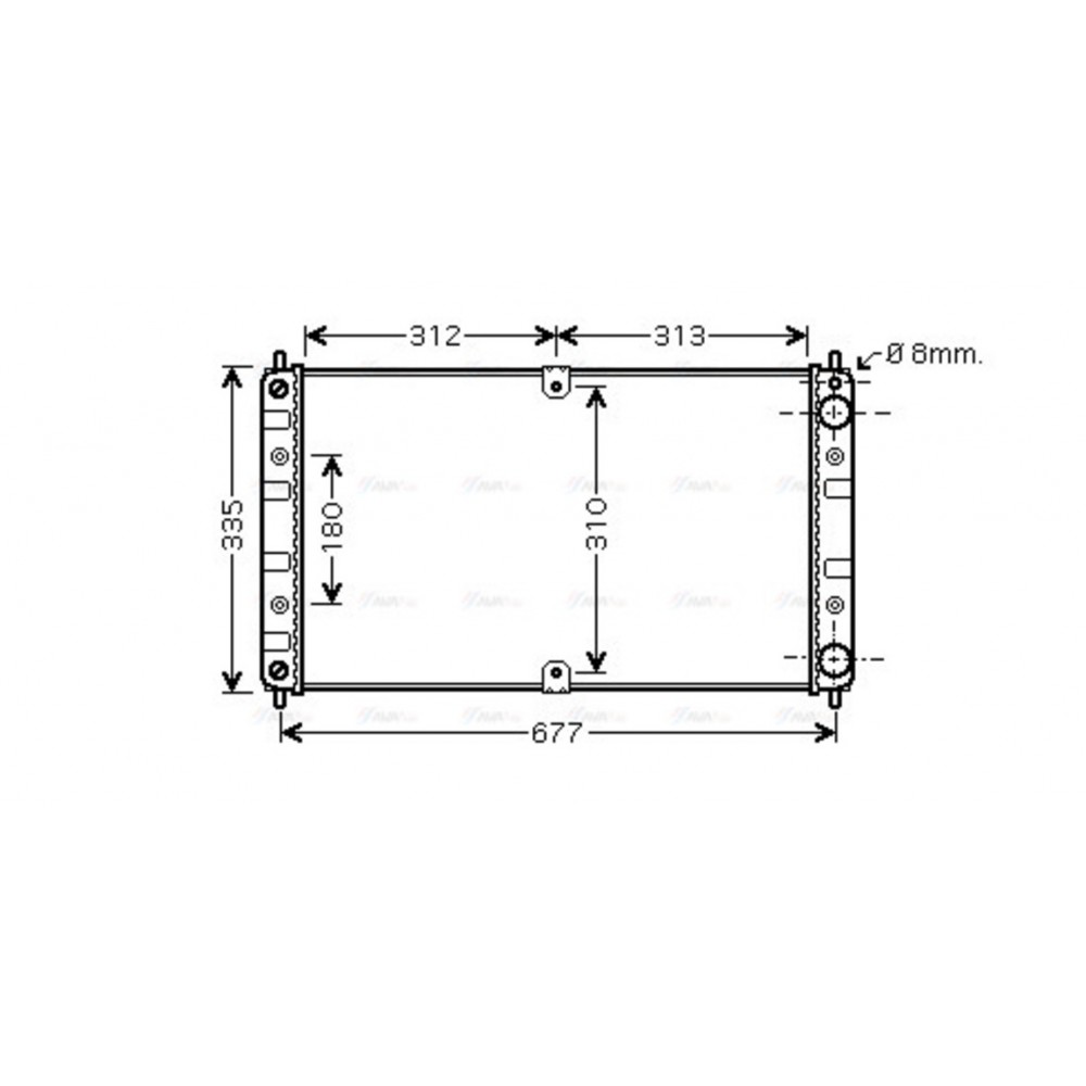 Image for AVA Cooling - Radiator