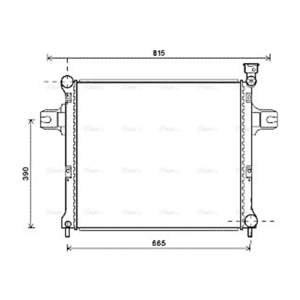 Image for AVA Cooling - Radiator