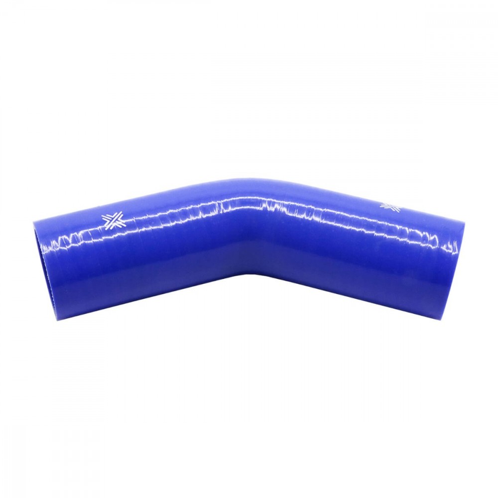 Image for Pipercross Performance Silicone HoseBlue 45Â° 63mm bore  152m