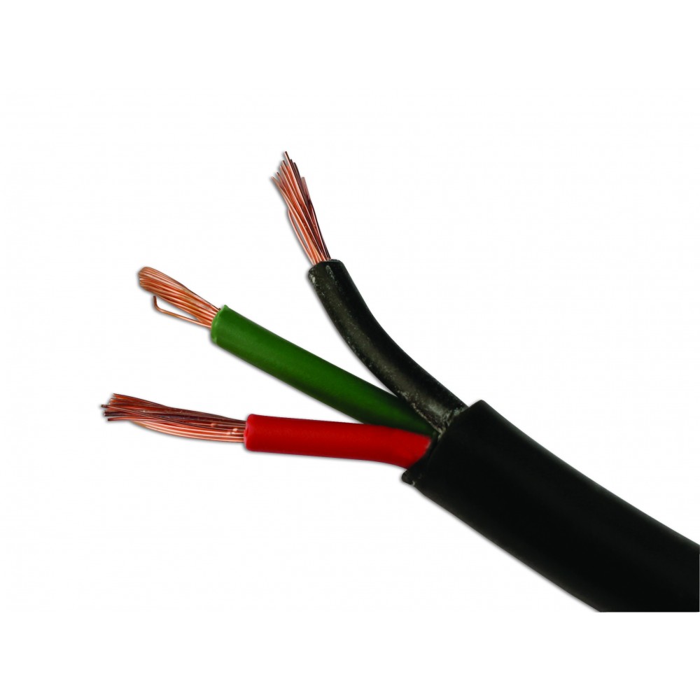 Image for Connect 30090 Black 4 Core Auto Cable 5.75 Amp 30m