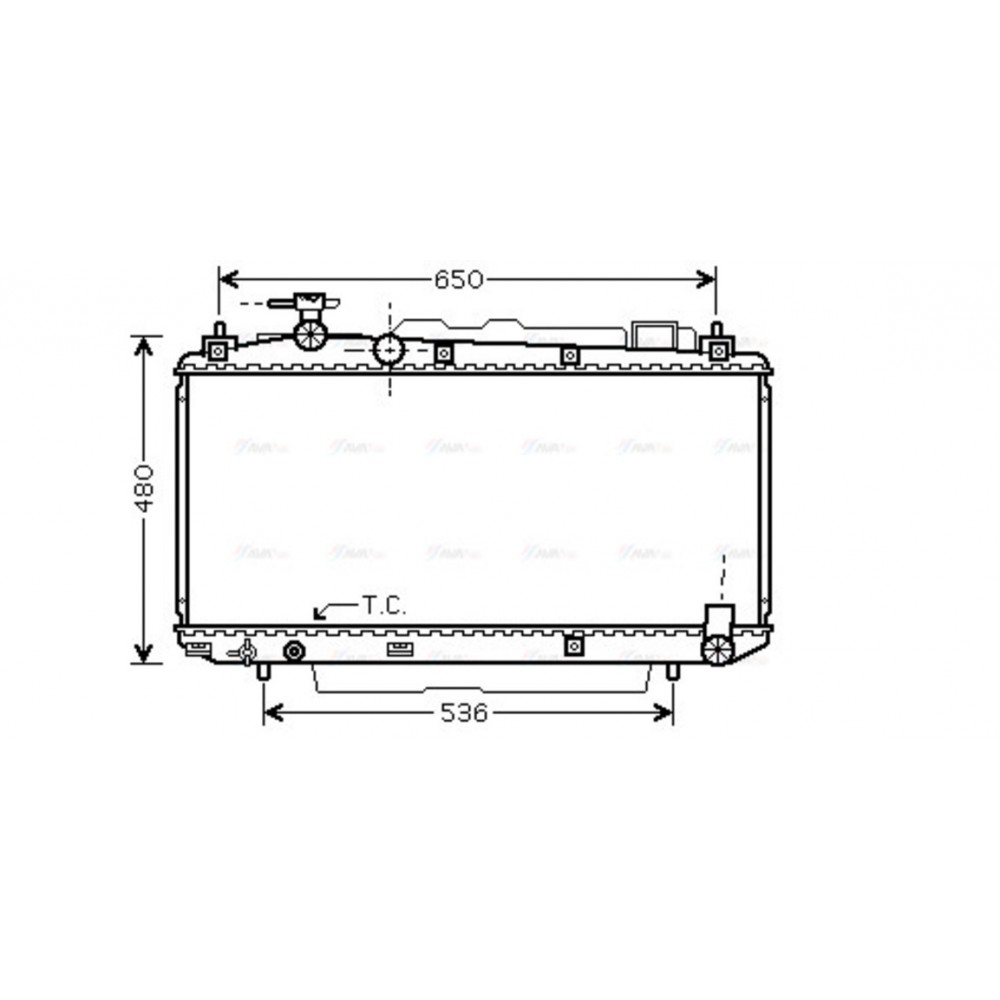 Image for AVA Cooling - Radiator