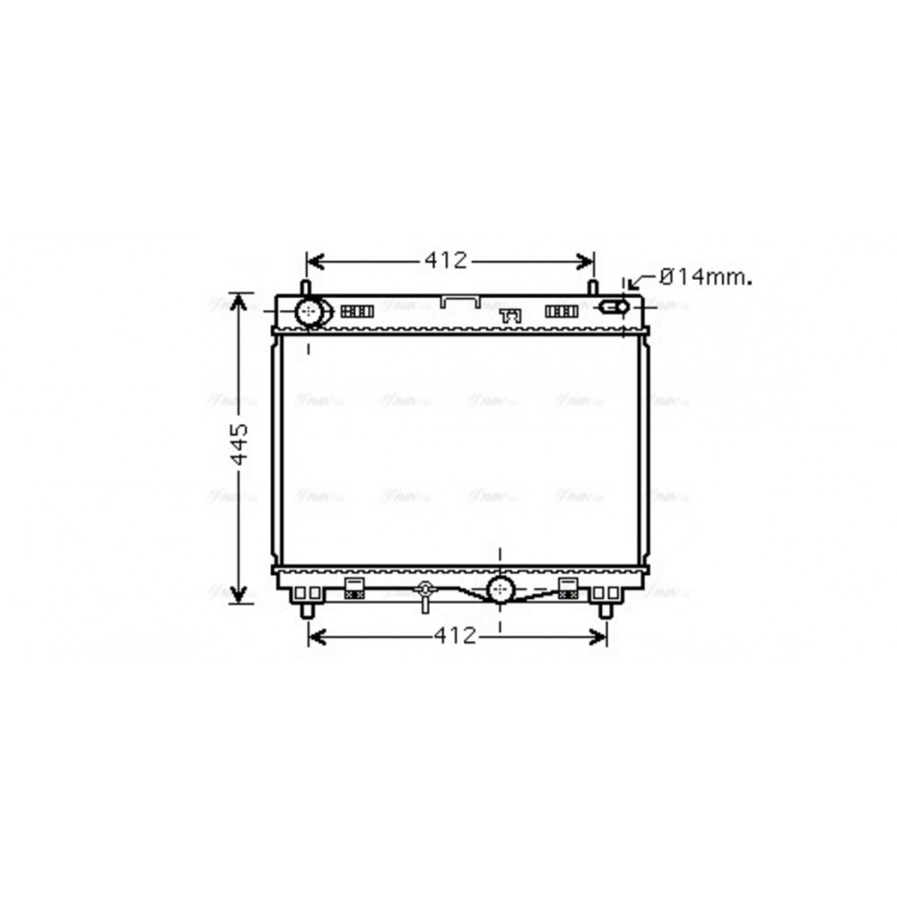 Image for AVA Cooling - Radiator