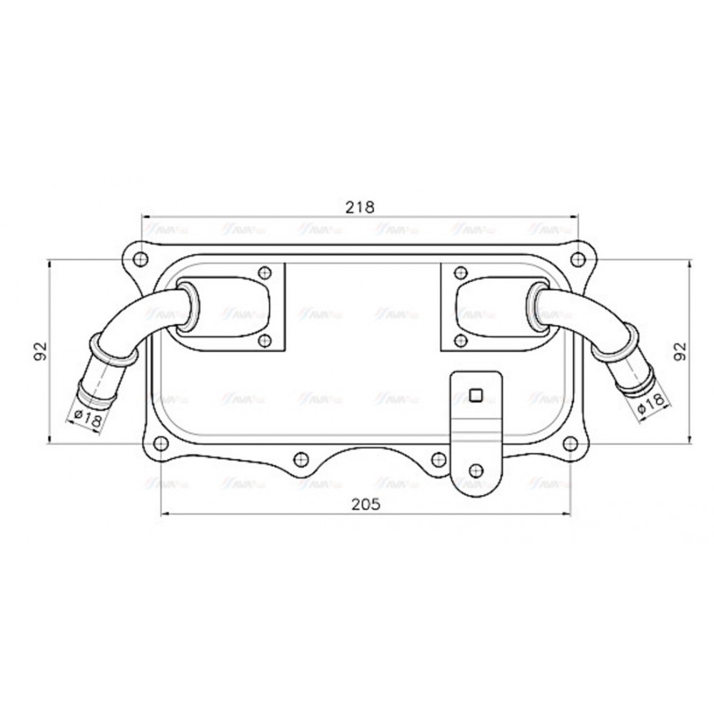 Image for AVA Cooling - Oil Cooler