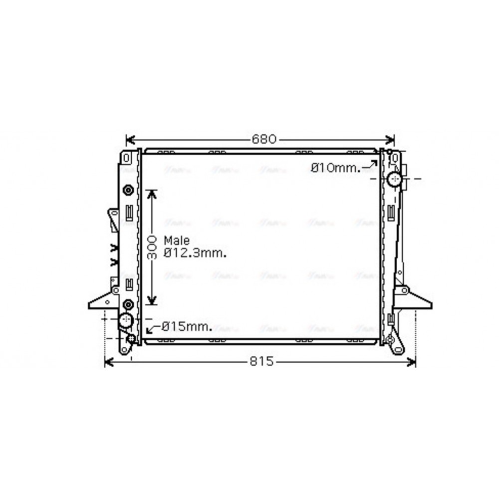 Image for AVA Cooling - Radiator