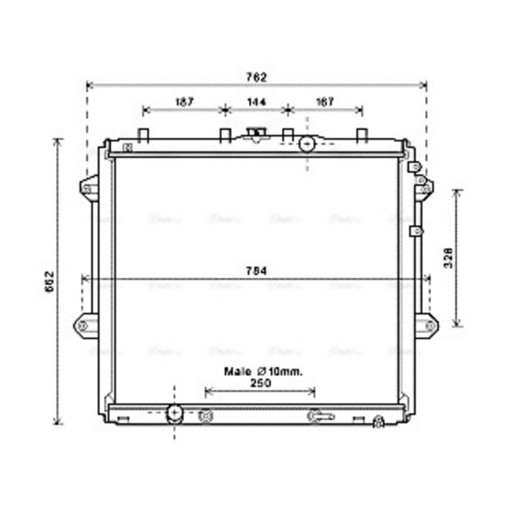 Image for AVA Cooling - Radiator