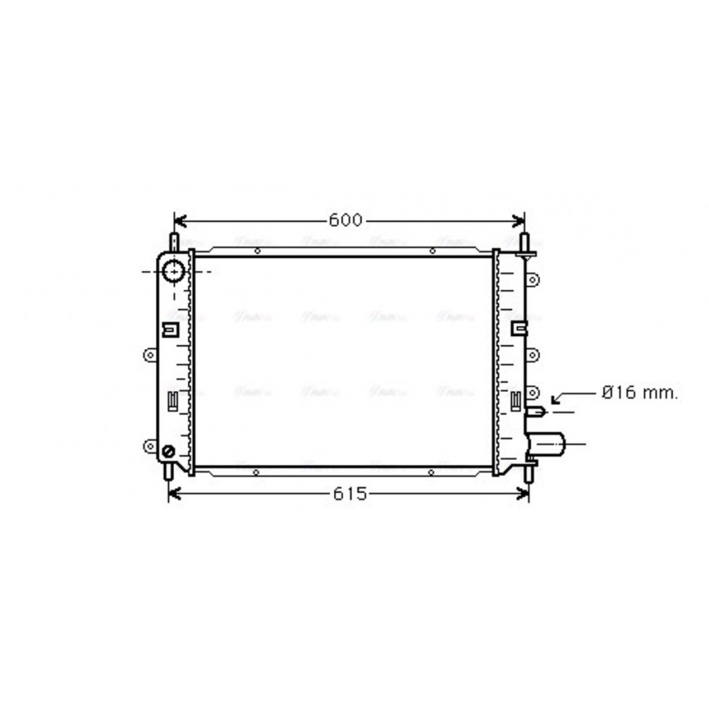 Image for AVA Cooling - Radiator