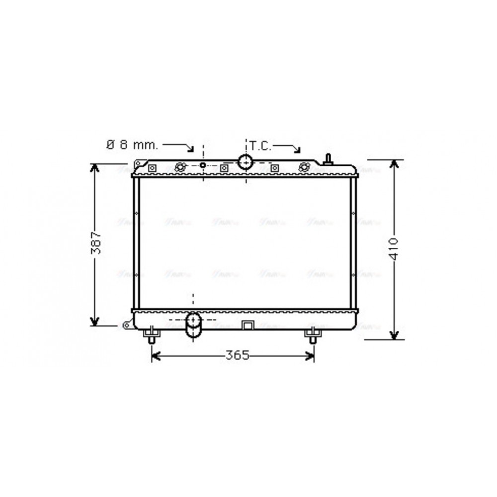 Image for AVA Cooling - Radiator