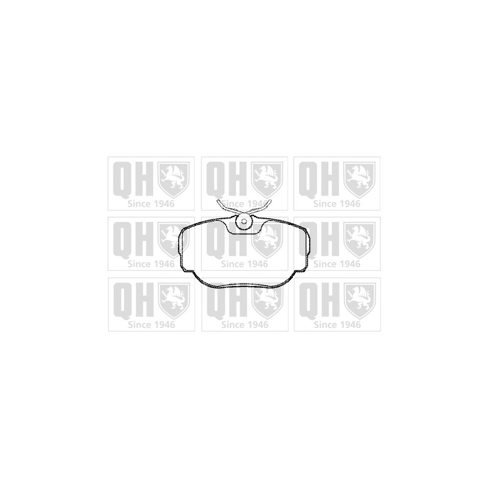 Image for QH BP897 Brake Pad Set