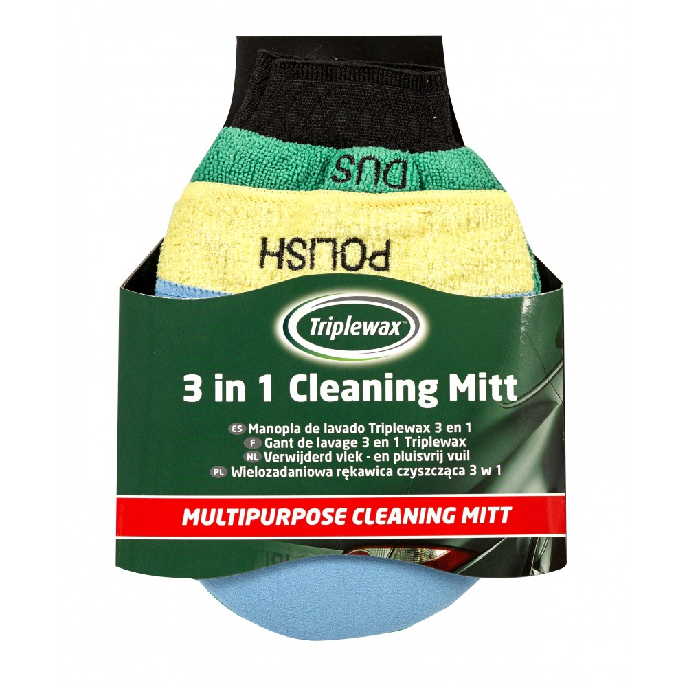 Image for Triplewax CTA300 3-in-1 Cleaning Mitt