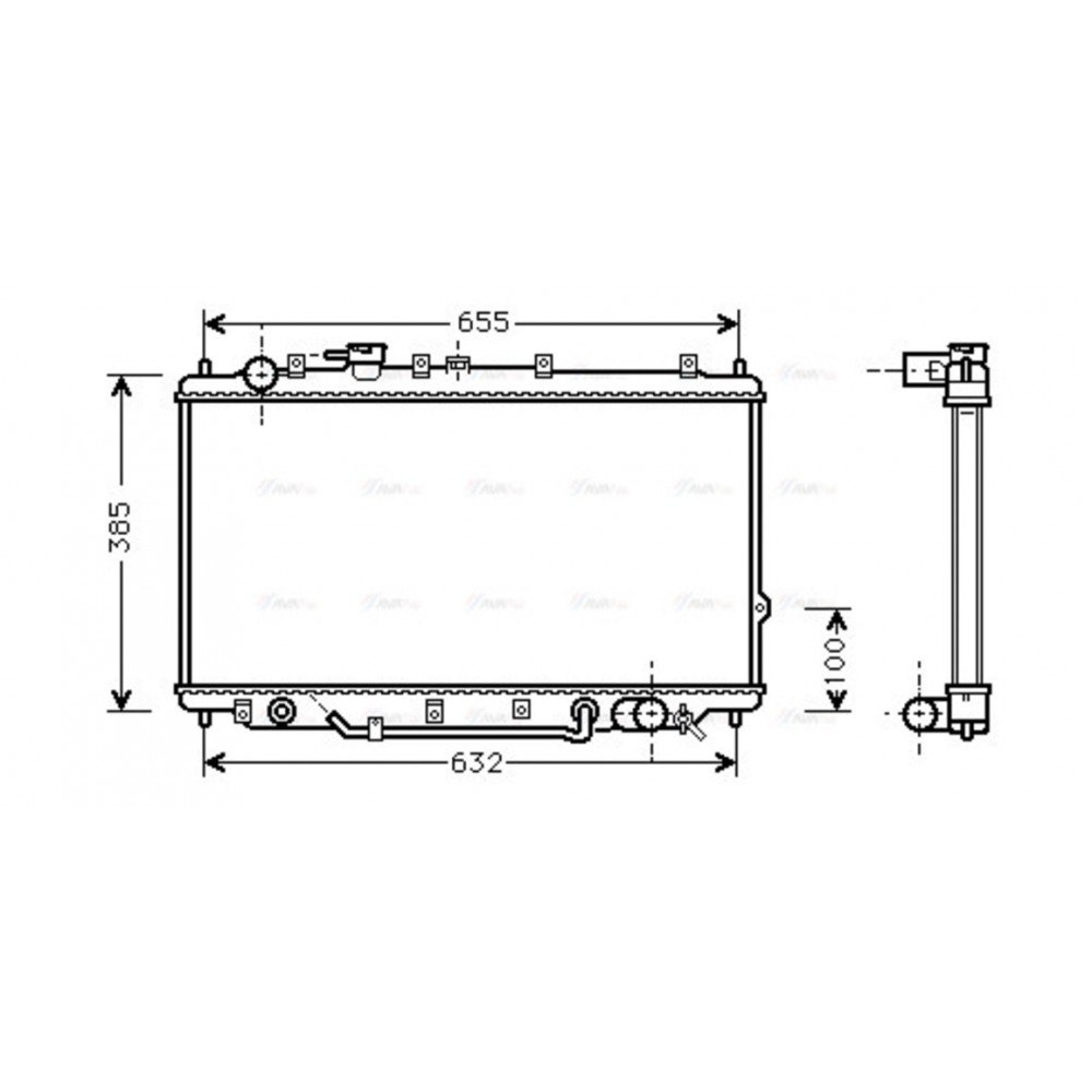 Image for AVA Cooling - Radiator