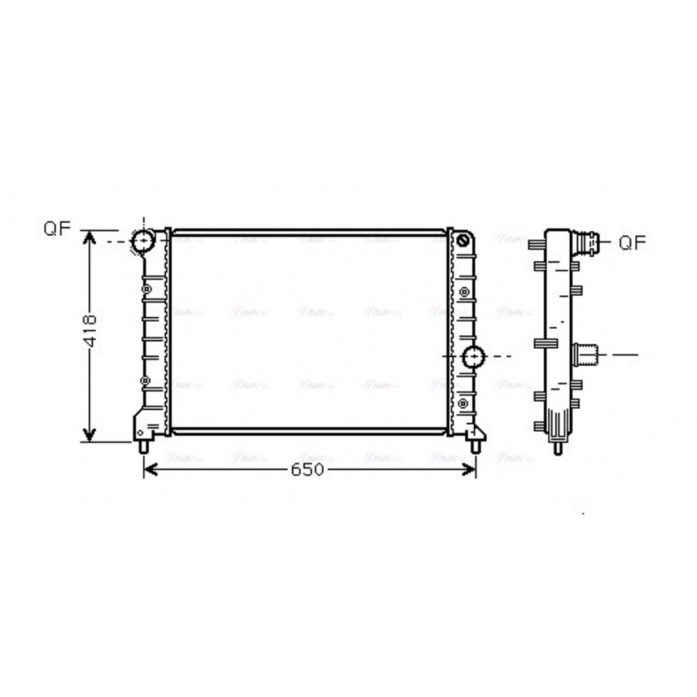 Image for AVA Cooling - Radiator