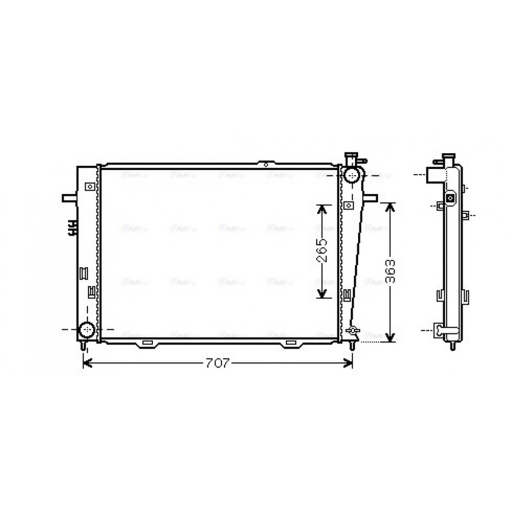 Image for AVA Cooling - Radiator