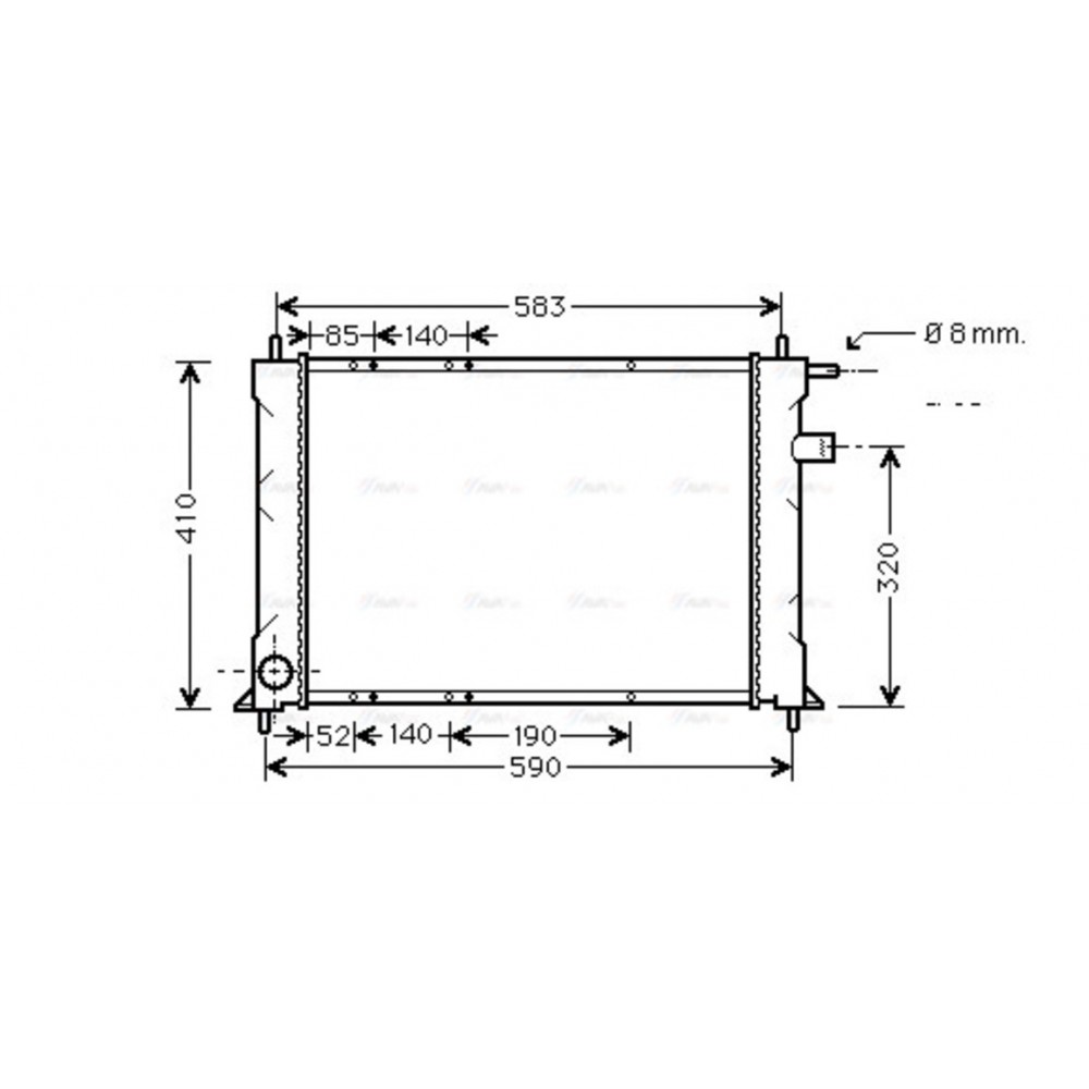 Image for AVA Cooling - Radiator