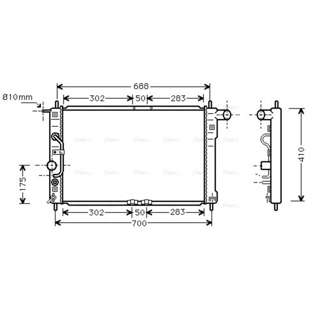 Image for AVA Cooling - Radiator