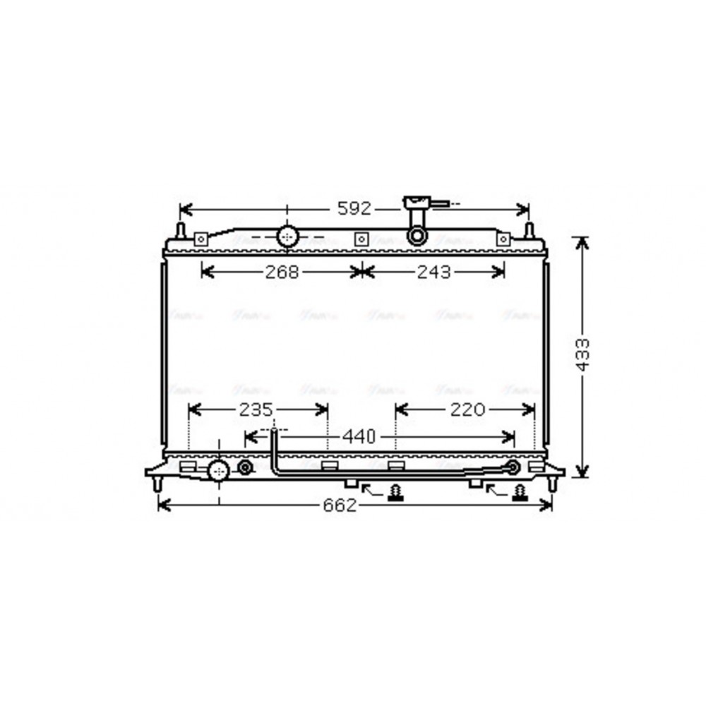 Image for AVA Cooling - Radiator