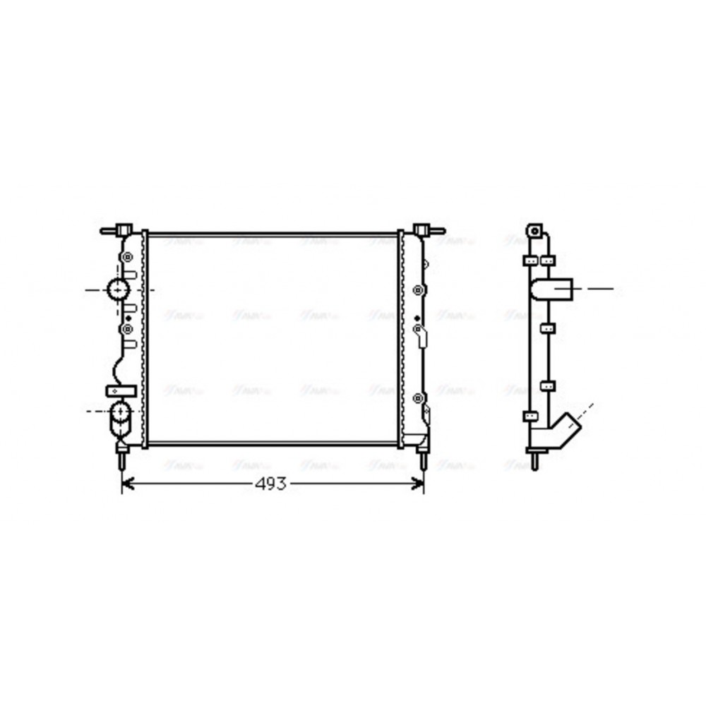 Image for AVA Cooling - Radiator