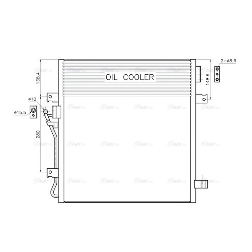 Image for AVA Cooling - Condenser