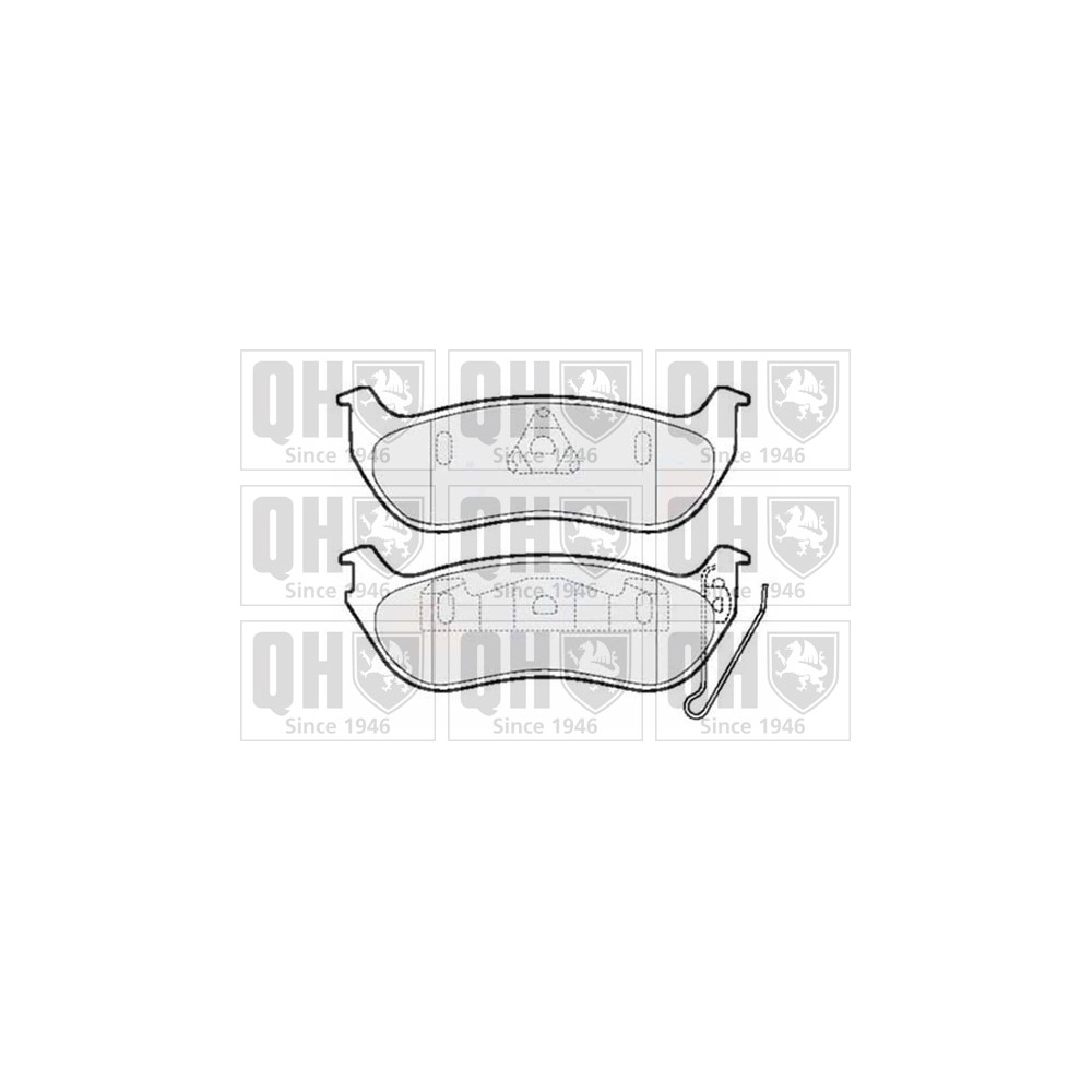 Image for QH BP1500 Brake Pad Set