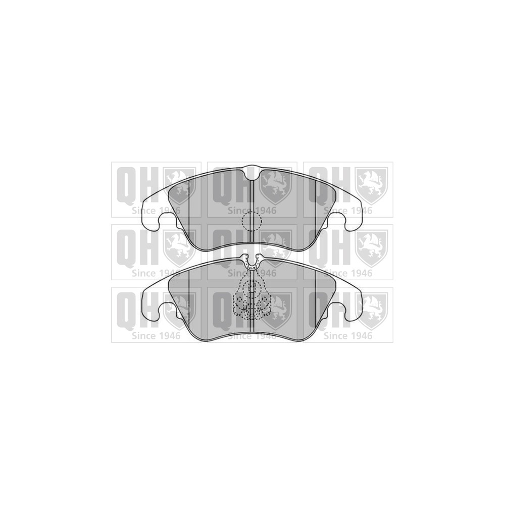 Image for QH BP1648 Brake Pad Set