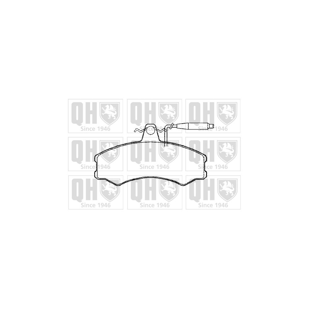 Image for QH BP326 Brake Pad Set