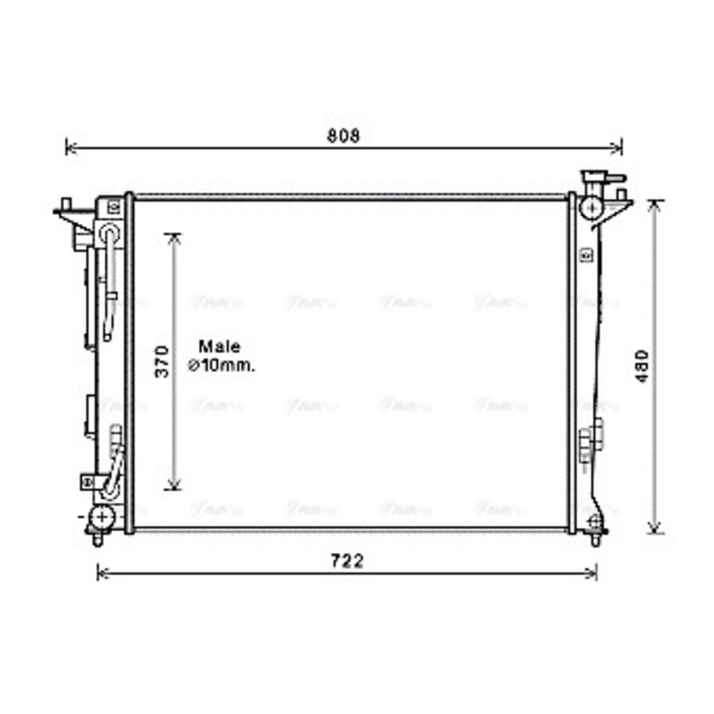 Image for AVA Cooling - Radiator