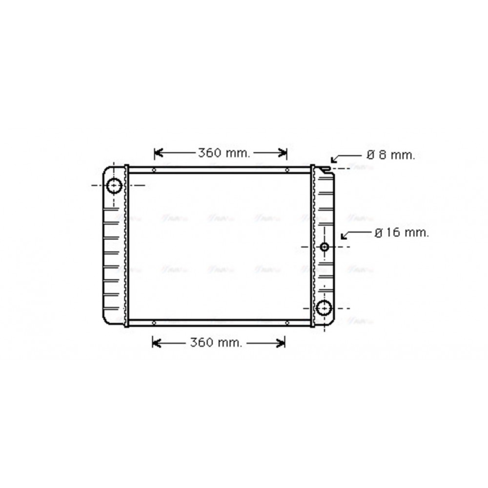 Image for AVA Cooling - Radiator