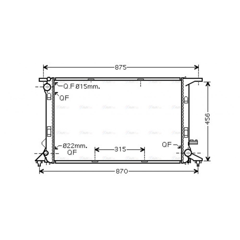 Image for AVA Cooling - Radiator