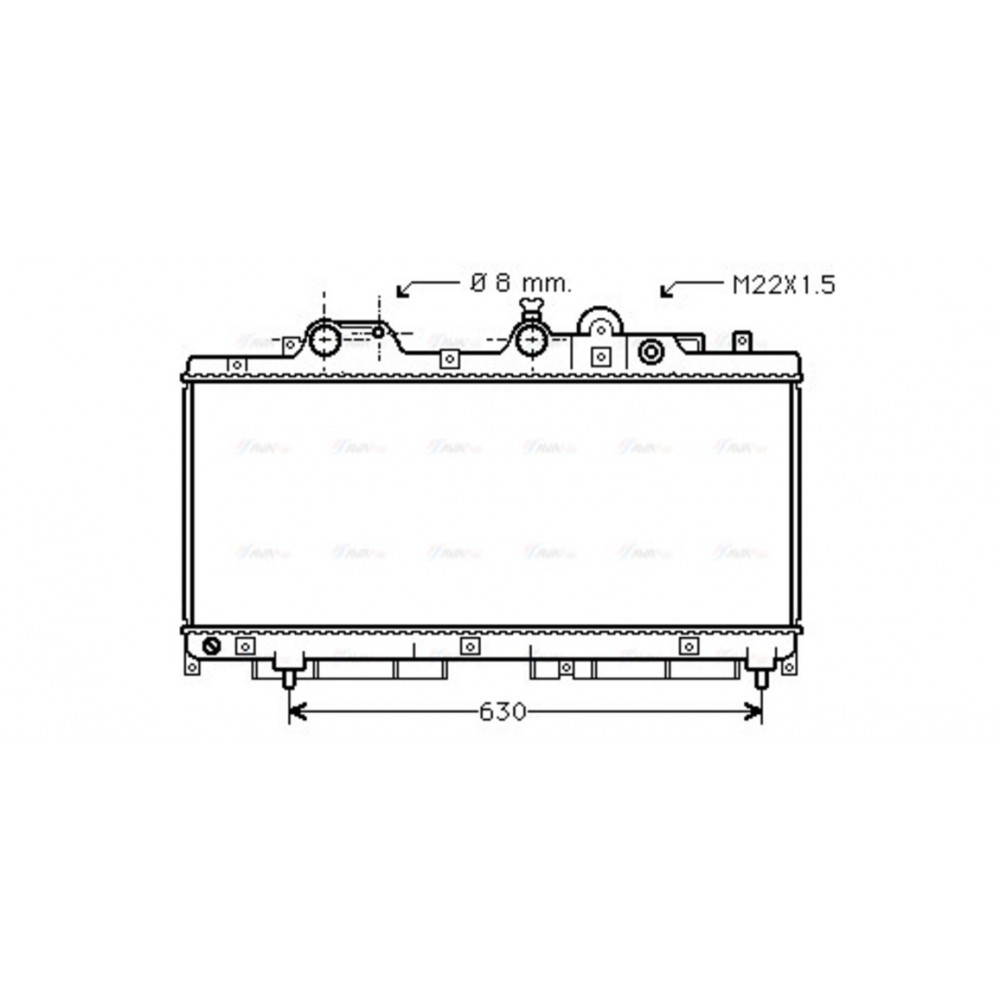 Image for AVA Cooling - Radiator