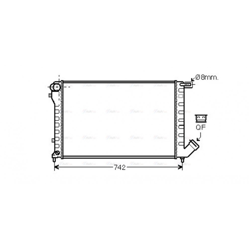 Image for AVA Cooling - Radiator