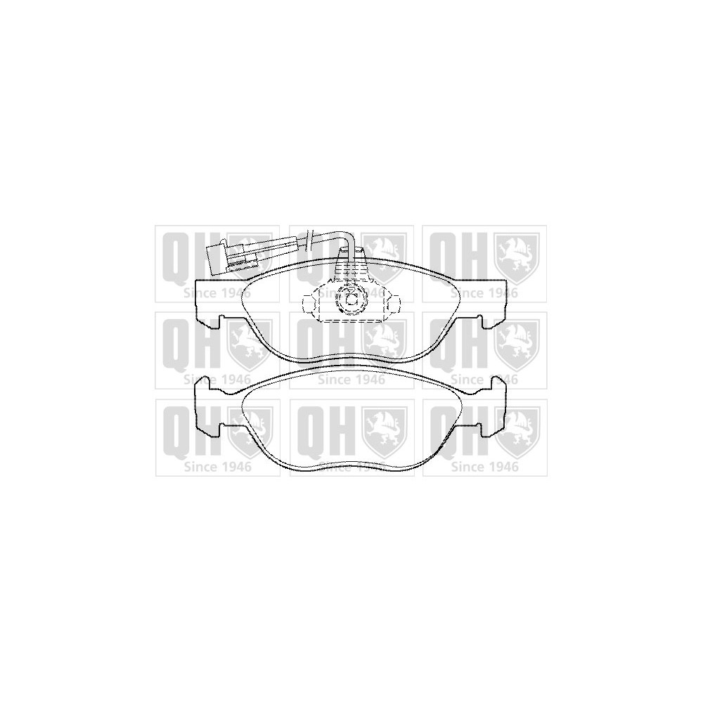 Image for QH BP1353 Brake Pad Set