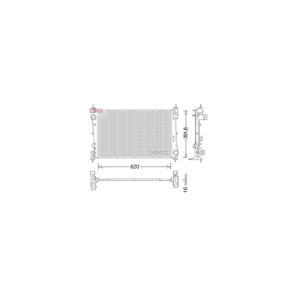 Image for Denso Radiator DRM13017