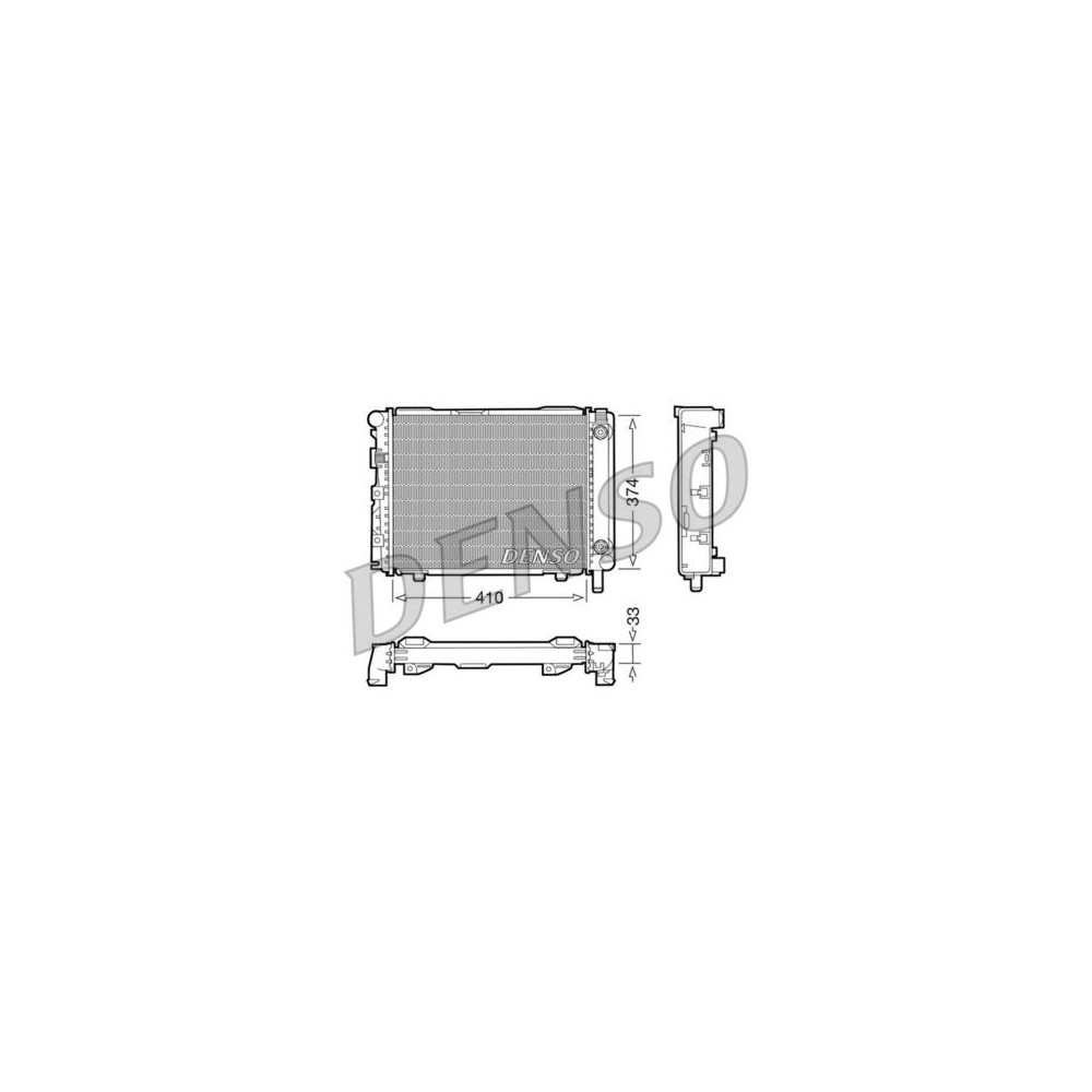 Image for Denso Radiator DRM17029