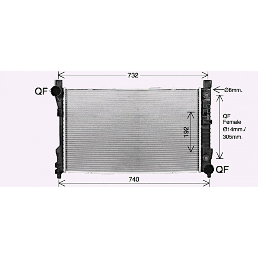 Image for AVA Cooling - Radiator