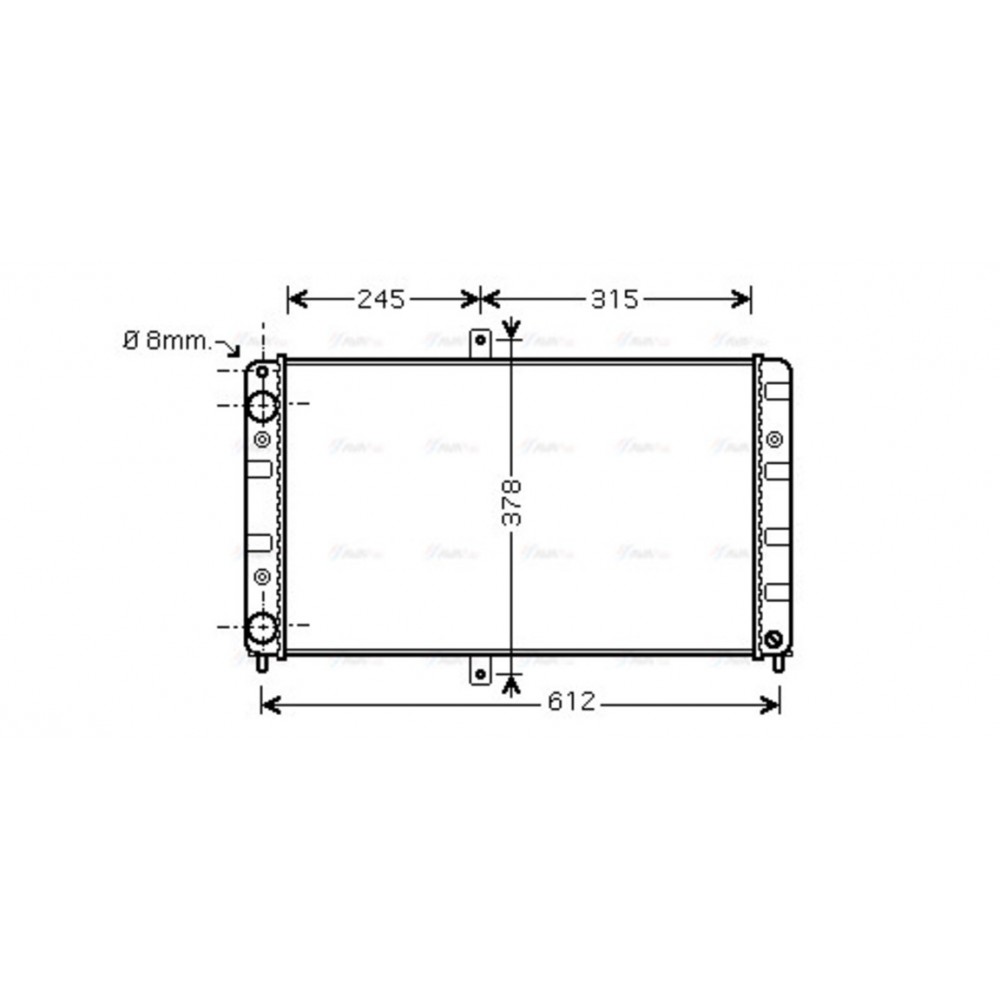 Image for AVA Cooling - Radiator