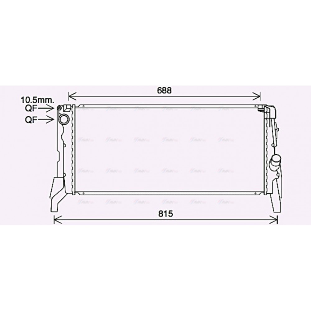 Image for AVA Cooling - Radiator