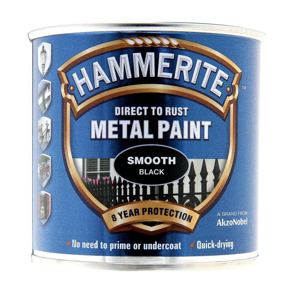 Image for Hammerite Smo Blk 250ml