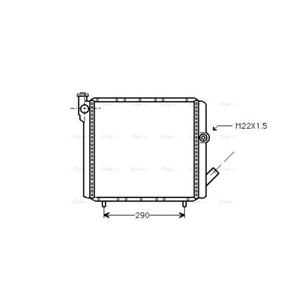 Image for AVA Cooling - Radiator