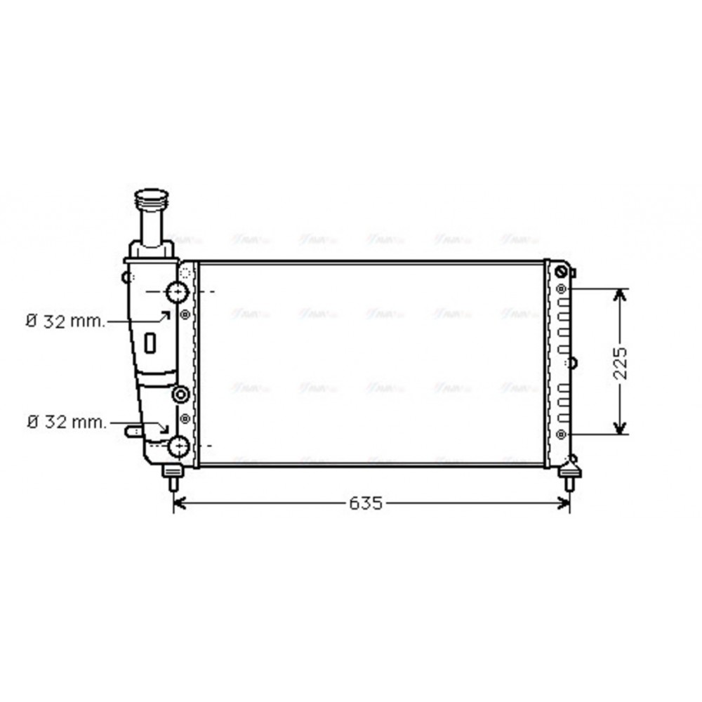 Image for AVA Cooling - Radiator