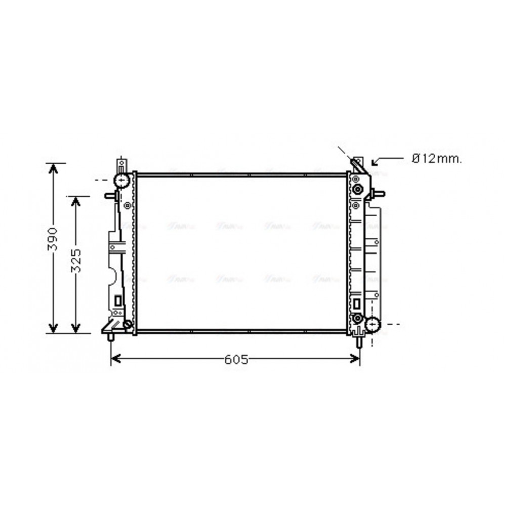 Image for AVA Cooling - Radiator