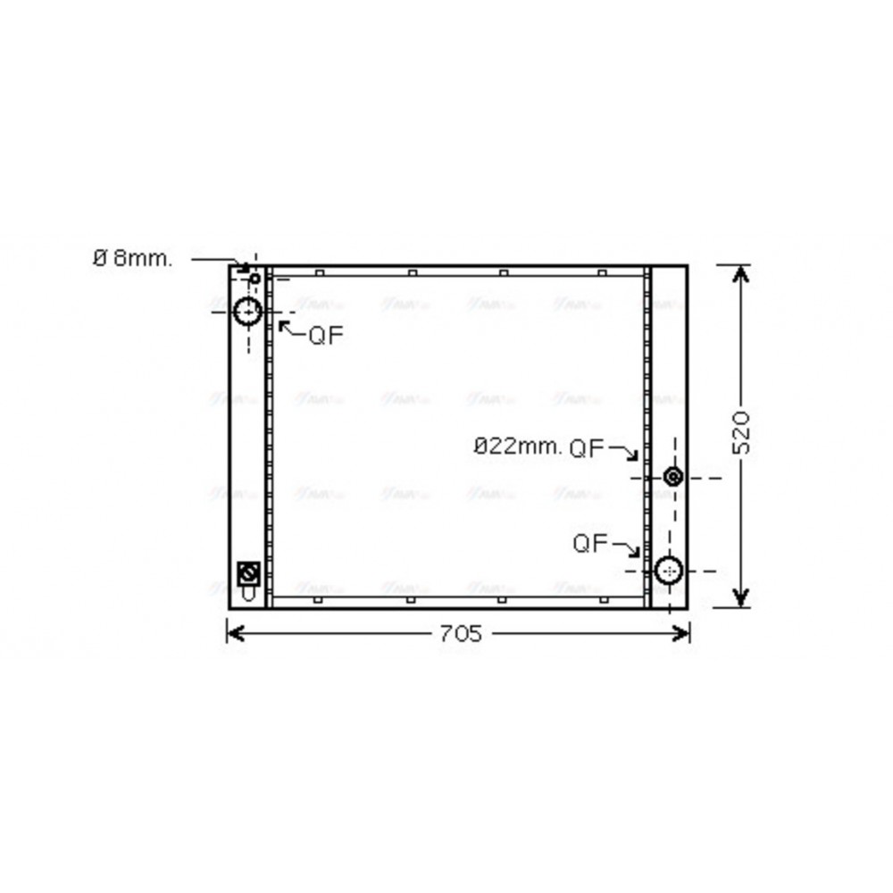 Image for AVA Cooling - Radiator