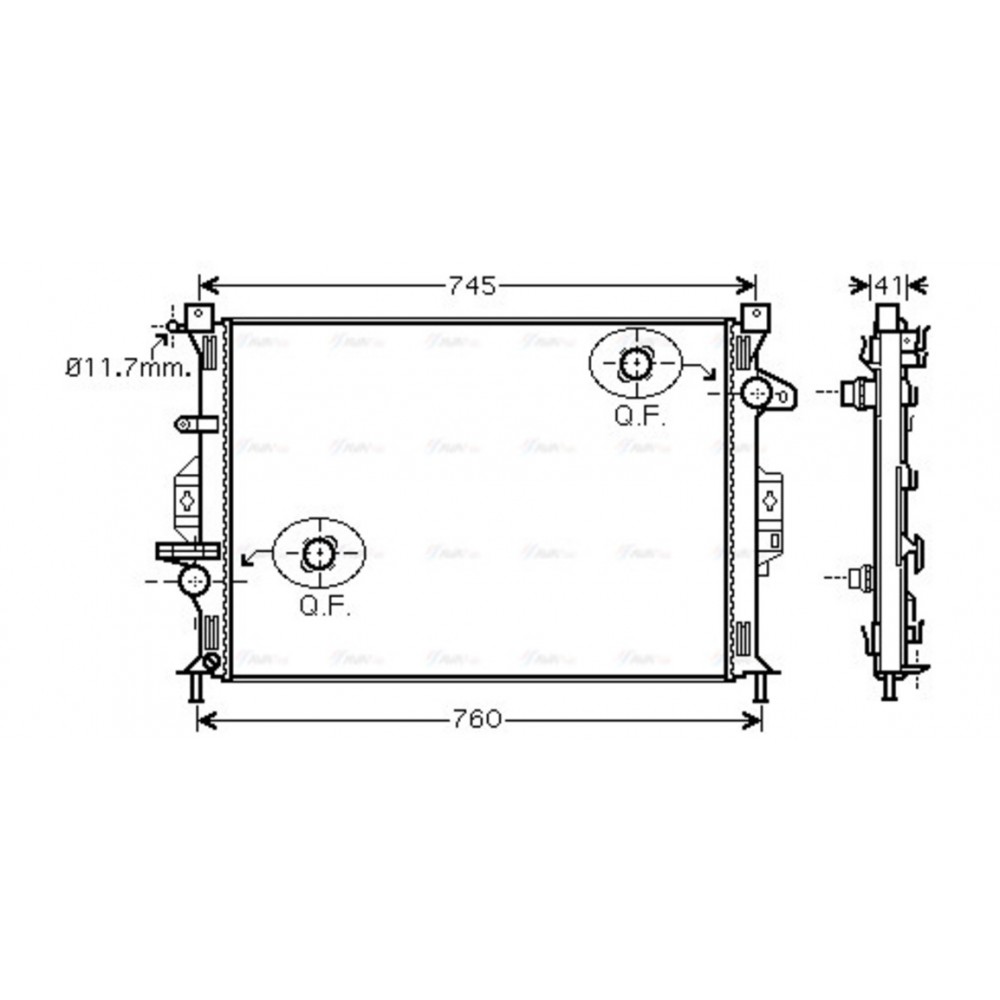 Image for AVA Cooling - Radiator